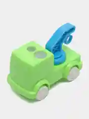 Лайм точилка для карандашей "Машинка", 2 отверстие, с контейнером