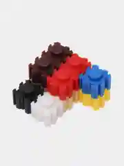 Молочный детский 3D конструктор "Человек паук", "Капитан Америка", "Марио", "Бэтмен", "Пикачу"