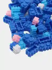 Темно-синий детский 3D конструктор "Человек паук", "Капитан Америка", "Марио", "Бэтмен", "Пикачу"