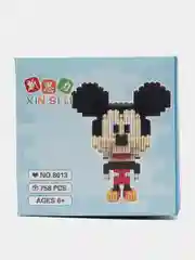 Угольный детский 3D конструктор "Человек паук", "Капитан Америка", "Марио", "Бэтмен", "Пикачу"