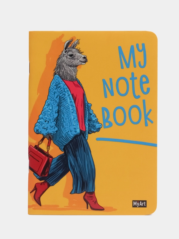 Блокнот в клетку А5, тетрадь, 40 листов, MyArt My notebook, Проф-Пресс