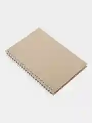Скетчбук BRAUBERG ART, крафт бумага, 80 г/м2, 145х205 мм, 60 листов