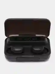 Черный беспроводные Bluetooth-наушники TWS F9, с Power Bank