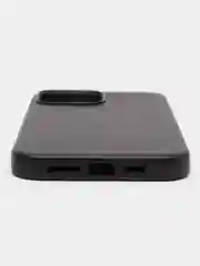 Черный кожаный чехол Leather Case MagSafe на iPhone 12/ 12 Pro / 13 Pro / 13 Pro Max