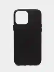 Черный кожаный чехол Leather Case MagSafe на iPhone 12/ 12 Pro / 13 Pro / 13 Pro Max