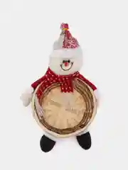 Алый рождественская корзина для конфет