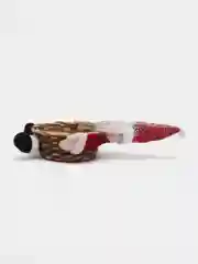 Багровый рождественская корзина для конфет