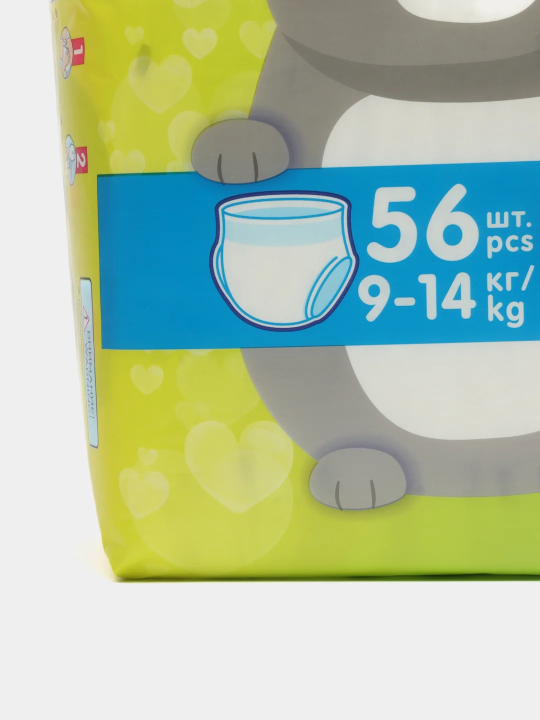 Joonies comfort трусики Megapack, размер L, 9-14 кг, 56 штук