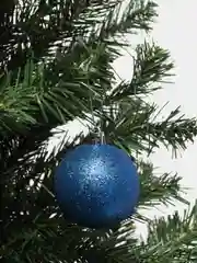 Синий набор елочных игрушек