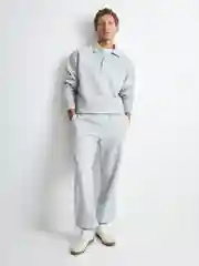Серый брюки мужские Zarina из трикотажа