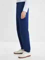 Индиго брюки мужские Zarina из трикотажа