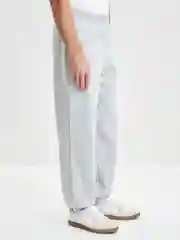 Серый брюки мужские Zarina из трикотажа