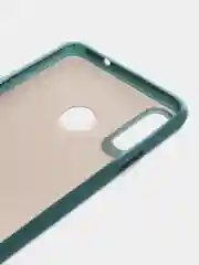 Зеленый чехол противоударный матовый для Samsung A20S
