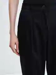 Черный брюки женские Zarina прямые