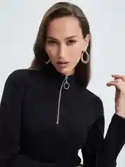 Черный платье женское Zarina вечернее
