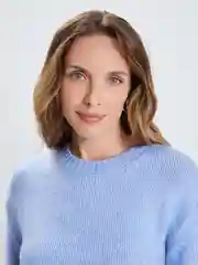 Лавандовый джемпер женский Zarina оверсайз