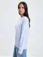 Сиреневый джемпер женский Zarina вязаный