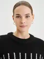 Тёмно-серый джемпер женский Zarina теплый