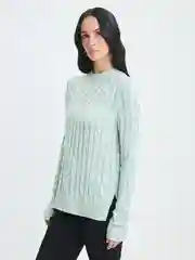 Белый джемпер женский Zarina вязаный