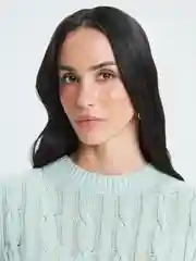 Белый джемпер женский Zarina вязаный