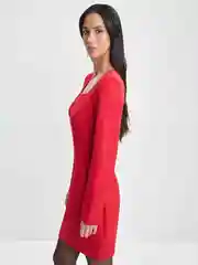 Красный платье женское Zarina с вырезом