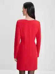 Красный платье женское Zarina с вырезом