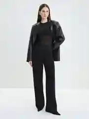 Черный брюки женские Zarina прямые