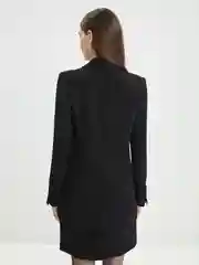 Черный жакет женский Zarina удлиненный