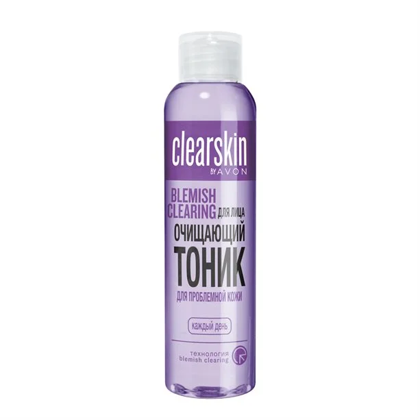 Очищающий тоник для лица Avon Clearskin, 100 мл