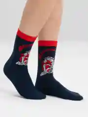 Носки мужские новогодние с принтом Санты , подарок на Новый Год