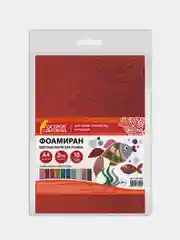 Пористая резина/фоамиран Остров сокровищ А4, 2 мм, 10 листов, 10 цветов, яркие цвета