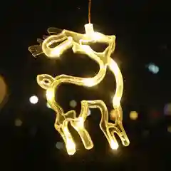 Новогодний светильник, на присоске