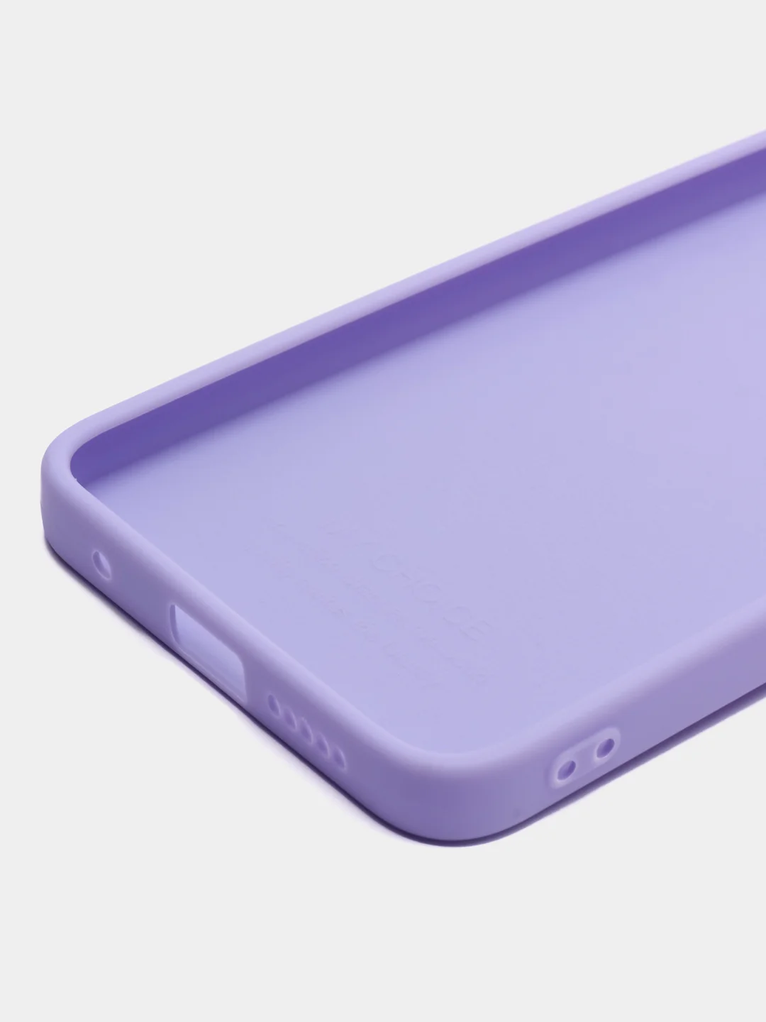 Лавандовый чехол силиконовый, матовый, для Xiaomi Redmi Note 11 4G, Redmi Note 11S, Редми Нот 11С