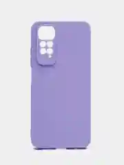 Лавандовый чехол силиконовый, матовый, для Xiaomi Redmi Note 11 4G, Redmi Note 11S, Редми Нот 11С