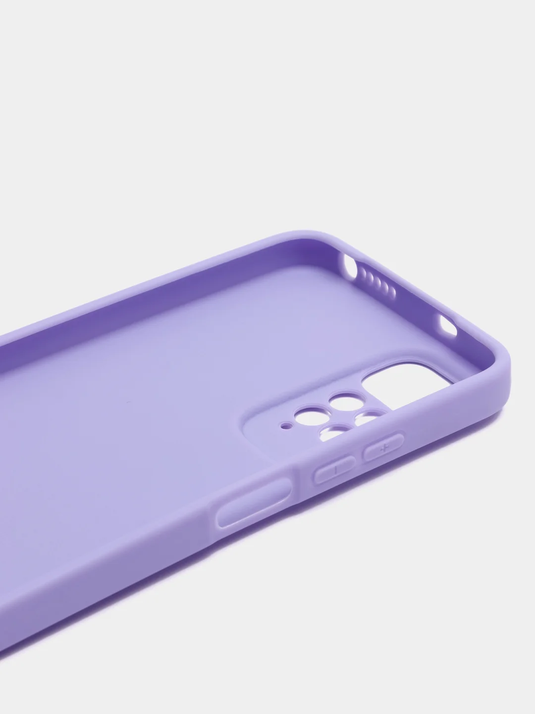 Лавандовый чехол силиконовый, матовый, для Xiaomi Redmi Note 11 4G, Redmi Note 11S, Редми Нот 11С