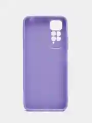 Лавандовый чехол силиконовый, матовый, для Xiaomi Redmi Note 11 4G, Redmi Note 11S, Редми Нот 11С