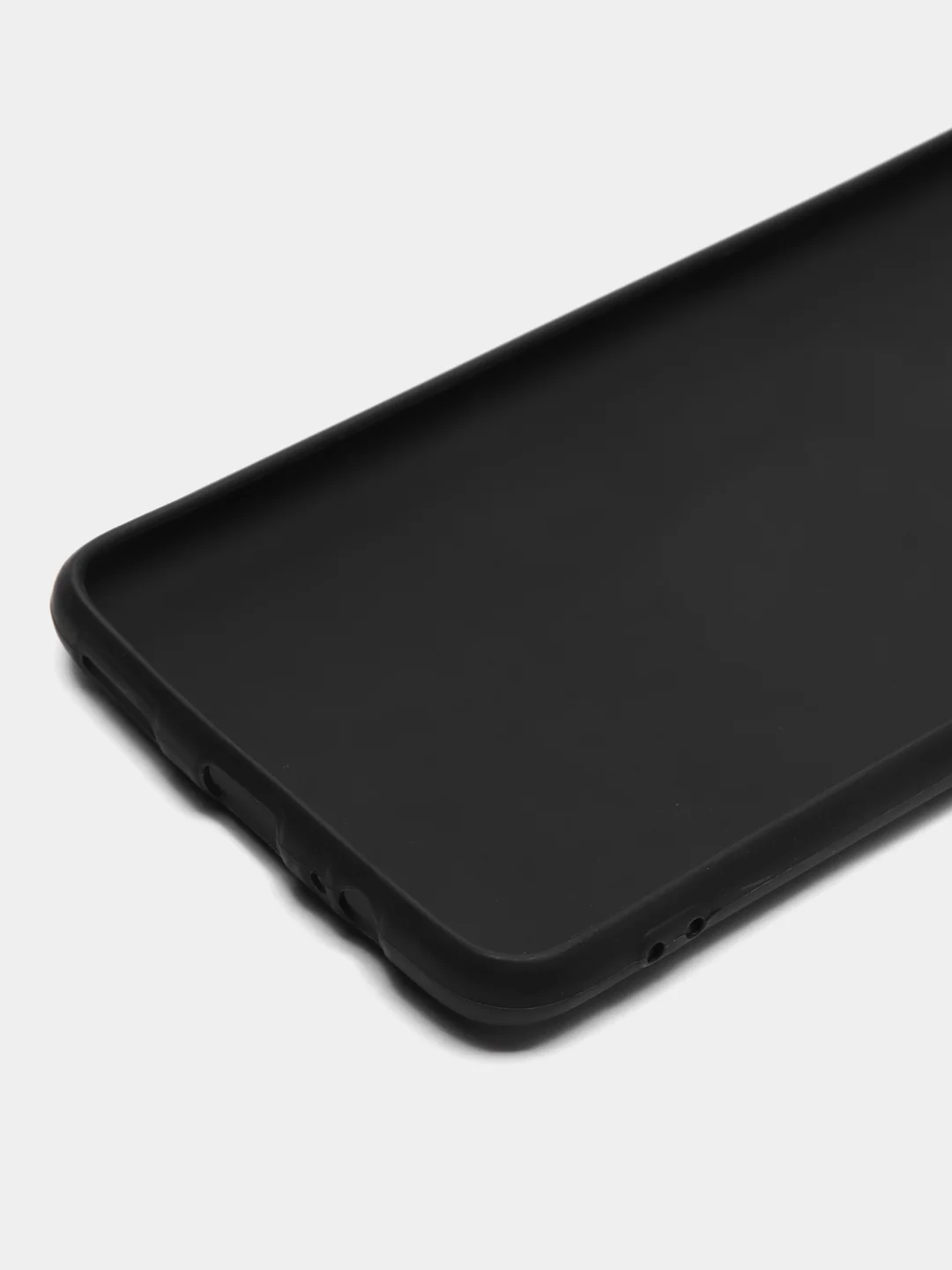 Угольный чехол OnePlus 6 черный, силиконовый