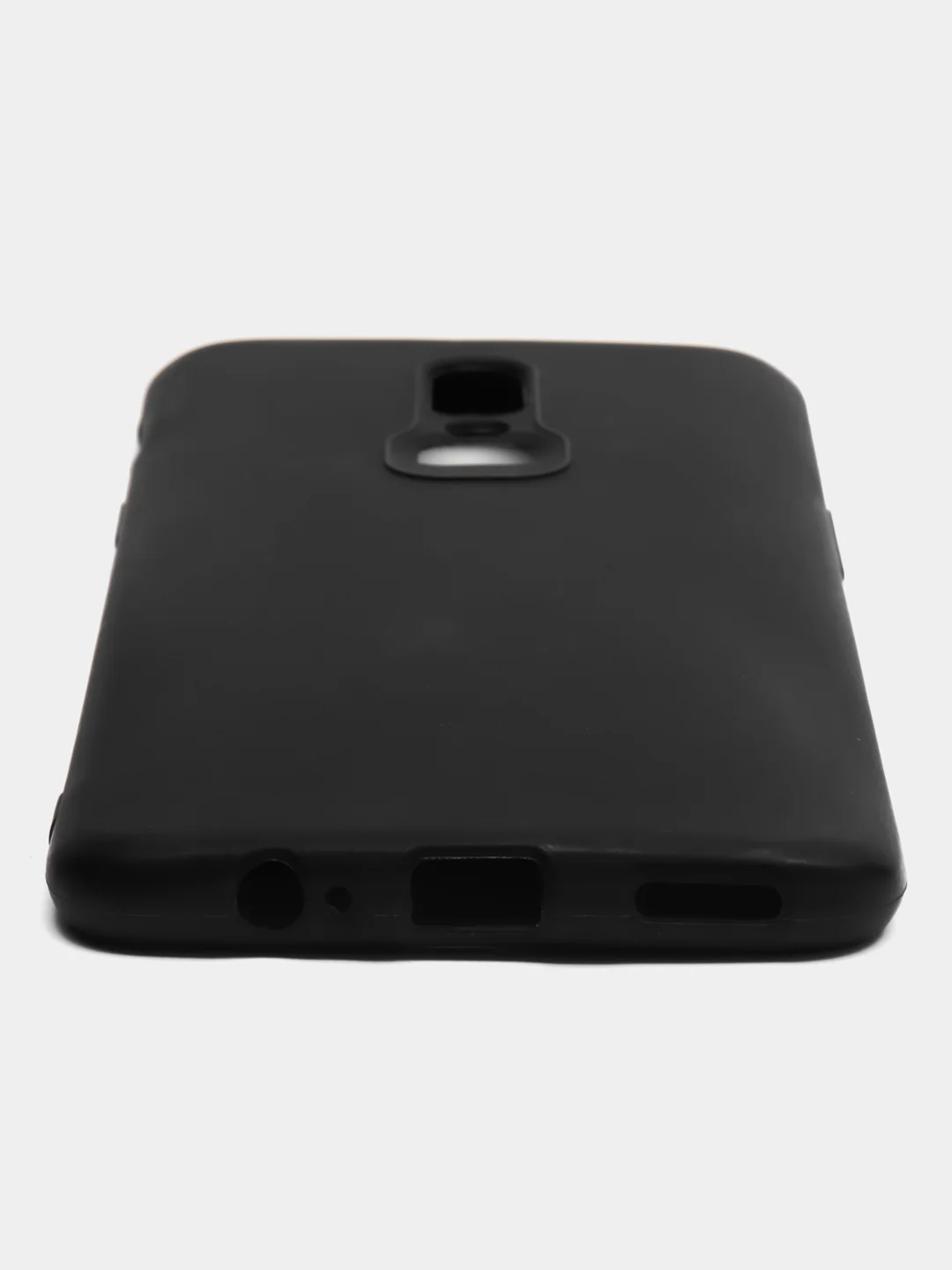 Угольный чехол OnePlus 6 черный, силиконовый