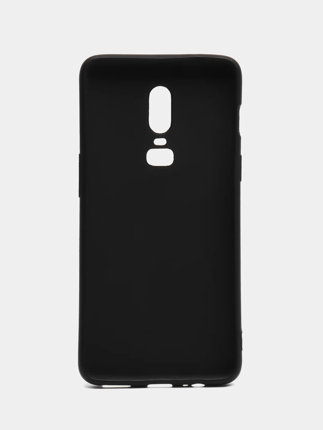 Угольный чехол OnePlus 6 черный, силиконовый
