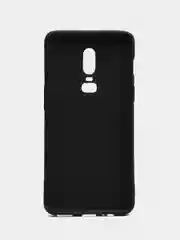 Угольный чехол OnePlus 6 черный, силиконовый