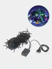 Электрогирлянда-нить комнатная "Стандарт", 5 м, 100 LED, мультицветная, 220 V, 591099