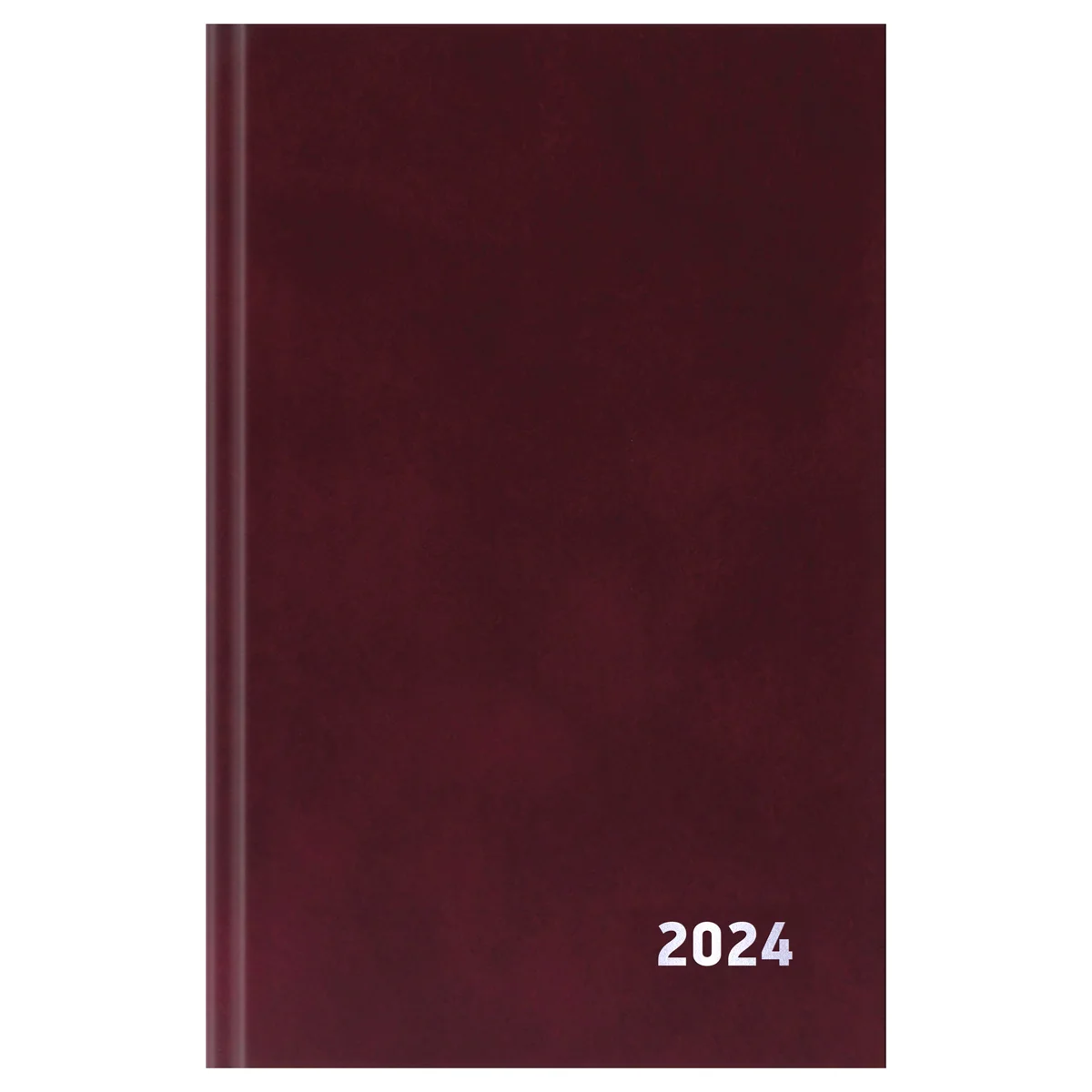 Зеленый ежедневник датированный 2024 г, А5, 168 л, бумвинил