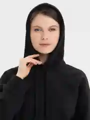 Черный костюм женский, однотонный