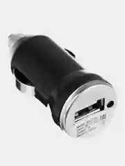 Зарядное устройство USB для прикуривателя, 5V-1A, 12-24v, пластик, металл