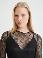 Черный платье женское Zarina