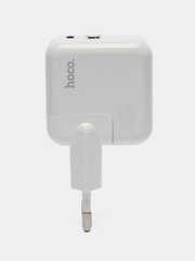 Зарядное устройство для iPhone и для Android Hoco C111A с быстрой зарядкой PD 30W, QC 3.0