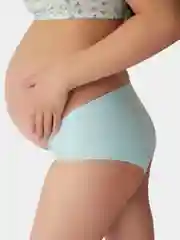 Лавандовый бесшовные трусы для беременных, с низкой посадкой, 2 в 1