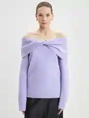 Сиреневый джемпер женский Zarina