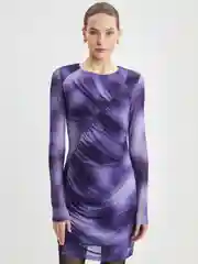 Фиолетовый платье женское Zarina