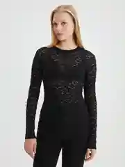 Черный джемпер женский Zarina